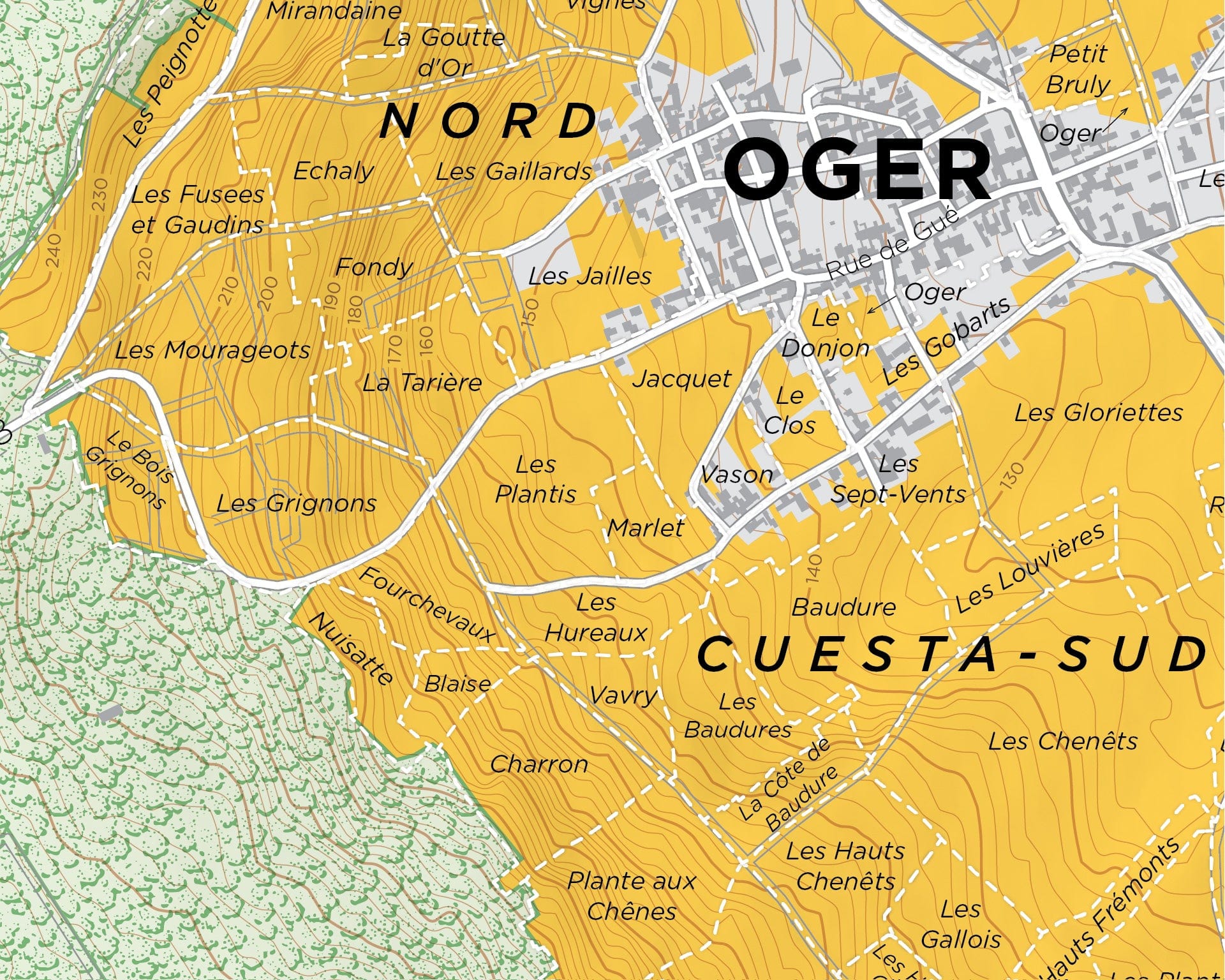 Oger Grand Cru Map Detail