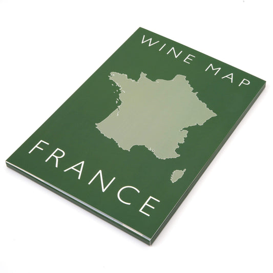 Wine Map of France - Bookshelf Edition Box
