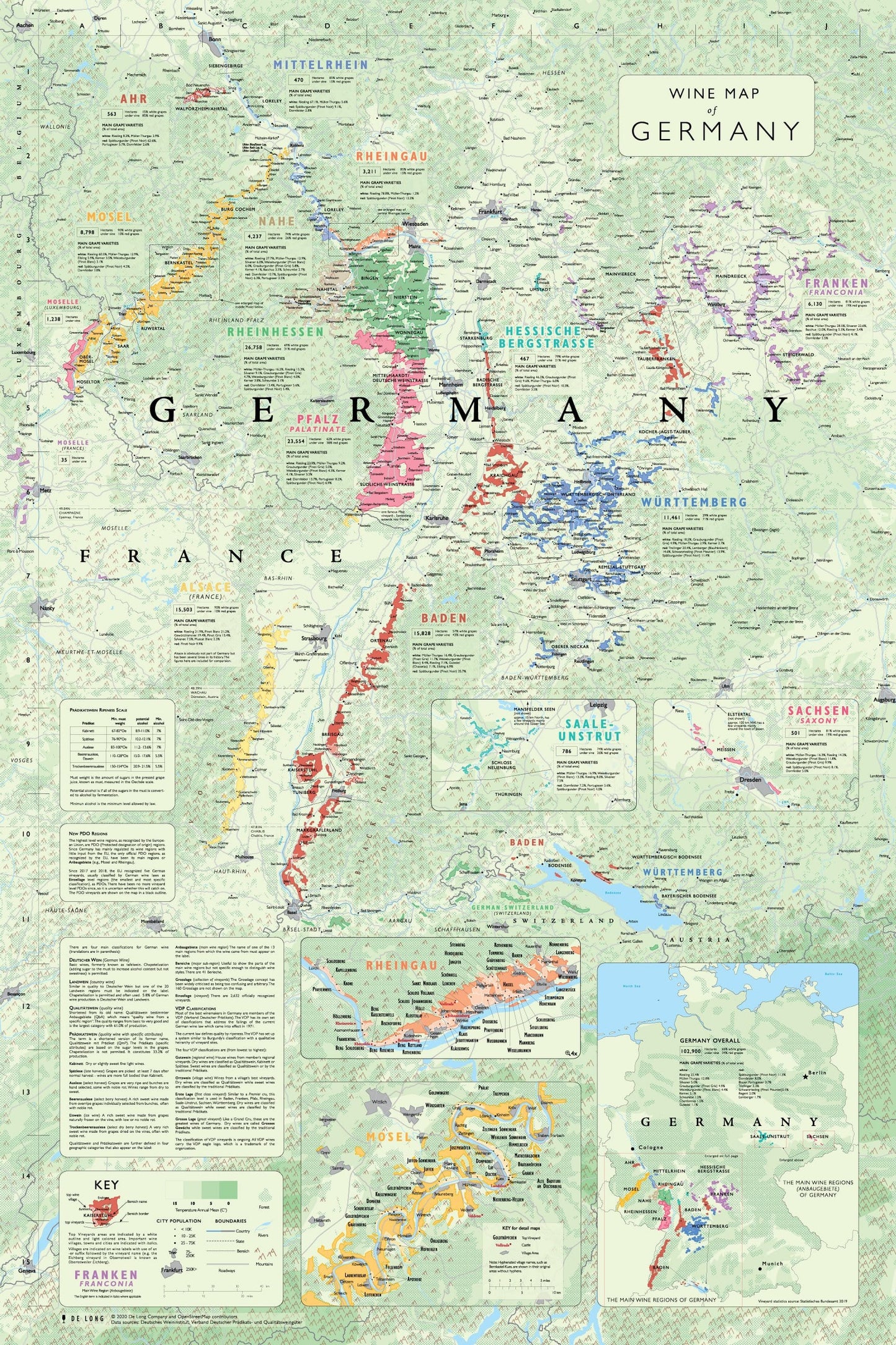 Wine Map of Germany