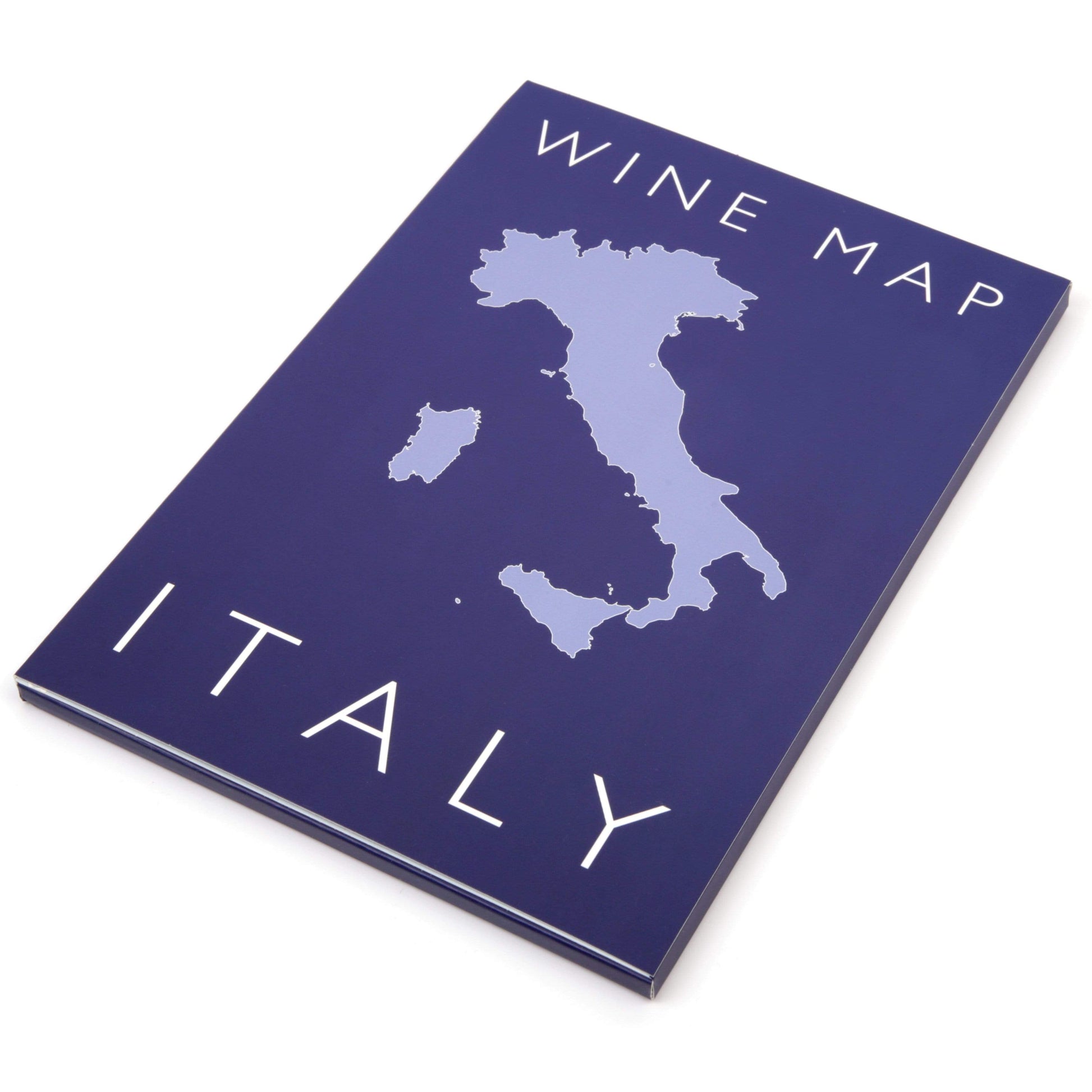 Wine Map of Italy - Bookshelf Edition Box