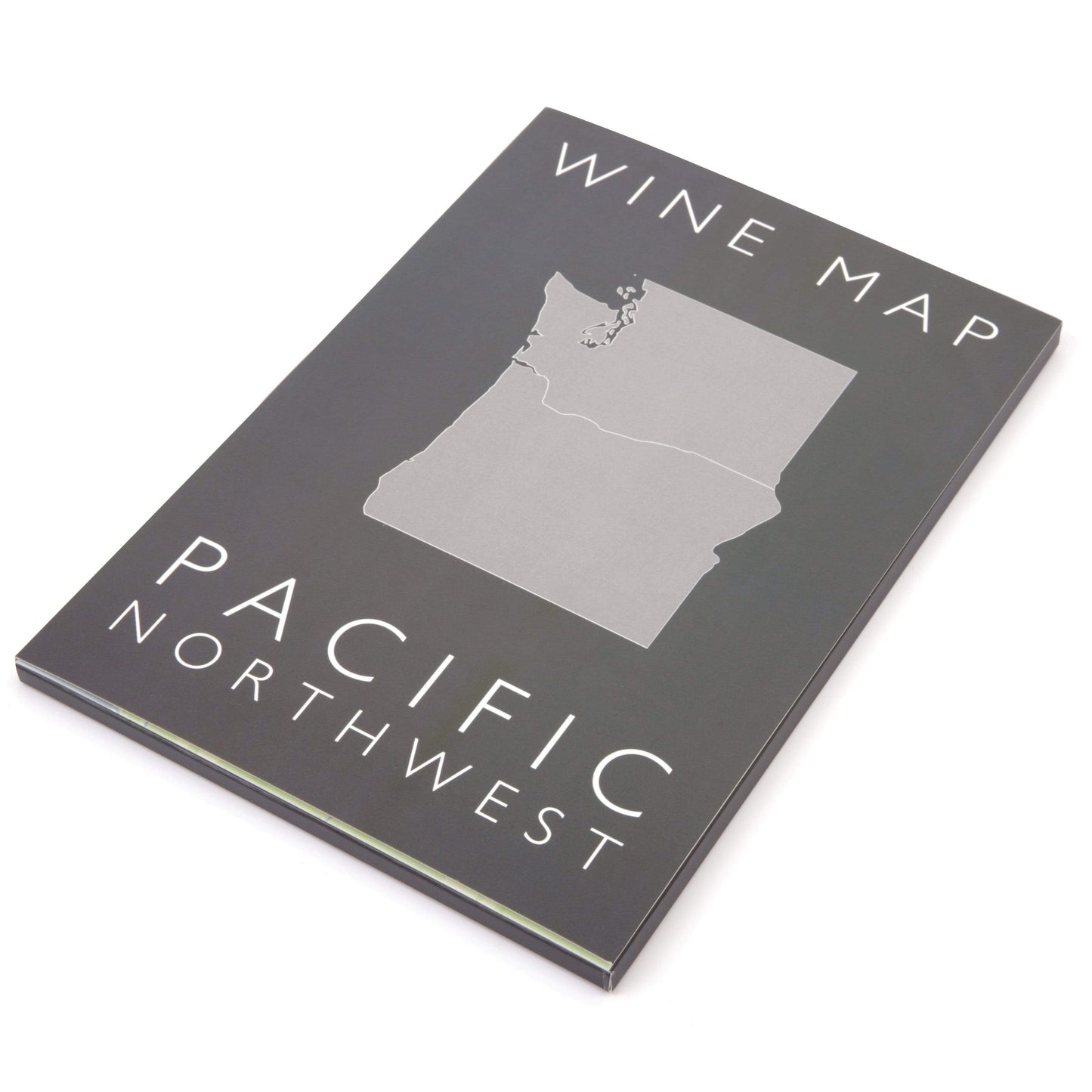 Wine Map of the Pacific Northwest Bookshelf Edition Box
